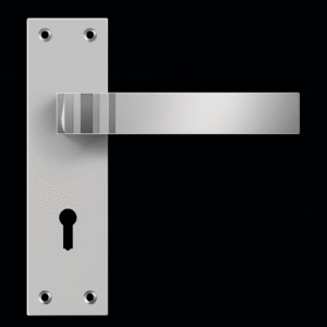 Alwin Hardware 8\" SS Mortice Handle – Recta 25256 TT Finish