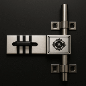 Premium Stainless Steel Door Latch – Signature Series