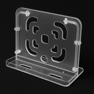 Transparent Acrylic Wall Mount Holder